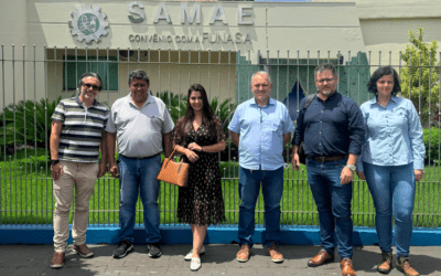 Agesan-RS realiza visita técnica ao Samae de Jussara, no Paraná