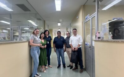 Agesan-RS visita o laboratório paranaense Cispar