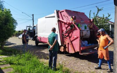 Manejo de resíduos sólidos de Portão é fiscalizado