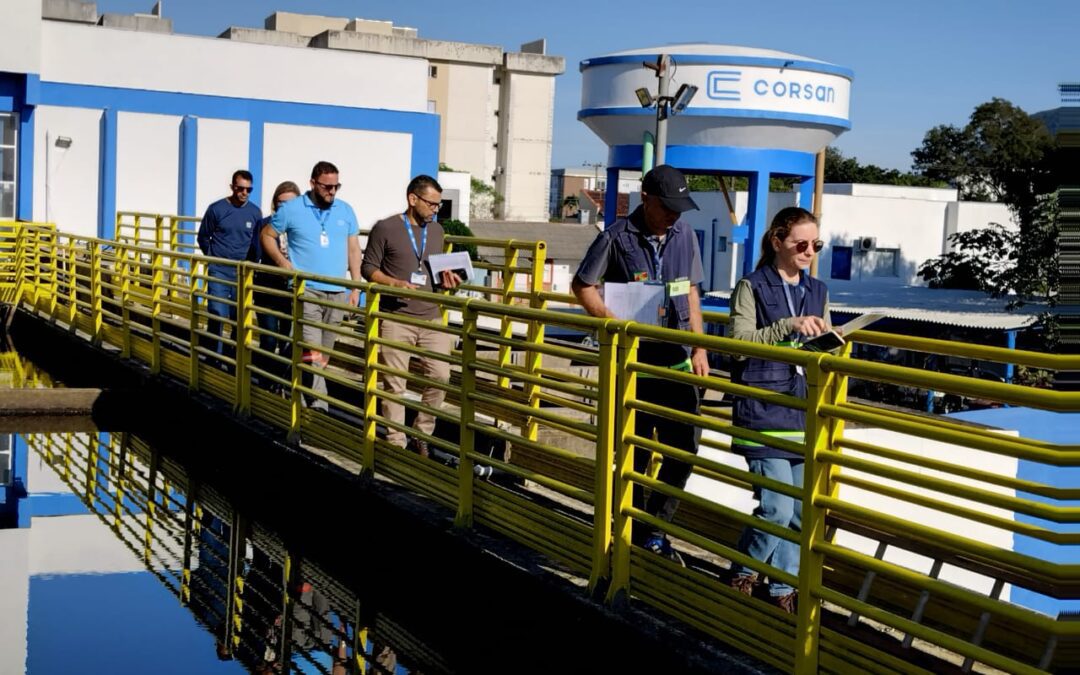 Agesan-RS realiza a primeira fiscalização no sistema de abastecimento de água e esgotamento sanitário no município de Osório