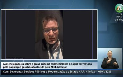 Comissão da Assembleia debate problemas de abastecimento de água pela Corsan/Aegea