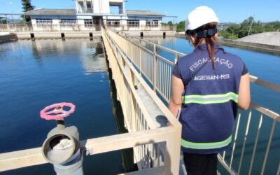 Agesan-RS promove fiscalização do sistema de água e esgoto de Campo Bom