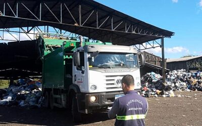 Agesan-RS realiza primeira fiscalização regular no sistema de resíduos de Novo Hamburgo